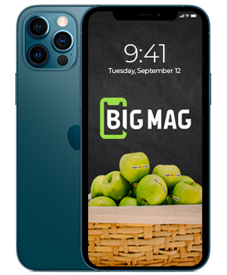 б/у iPhone 12 Pro Max 256gb, Pacific Blue (MGDF3)